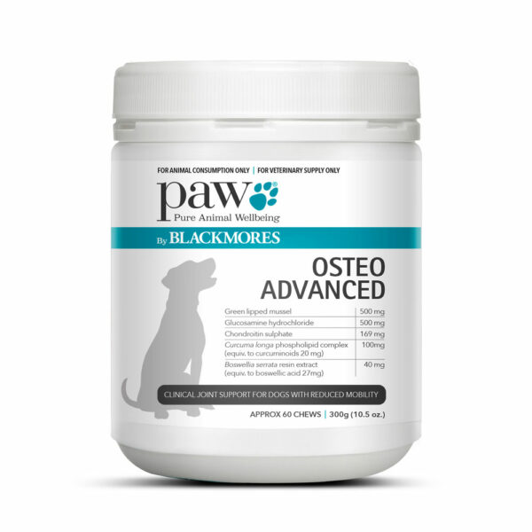 PAW OsteoAdvanced Clinical Joint Support Chews 300g