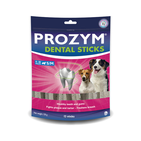 Prozym RF2 Dog Dental Sticks Small/Medium - 12 Sticks 1