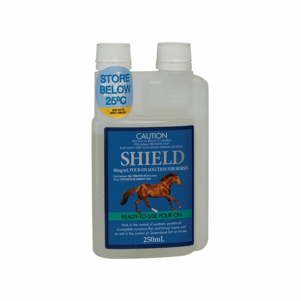 Shield Pour-On Solution for Horses 250mL 1