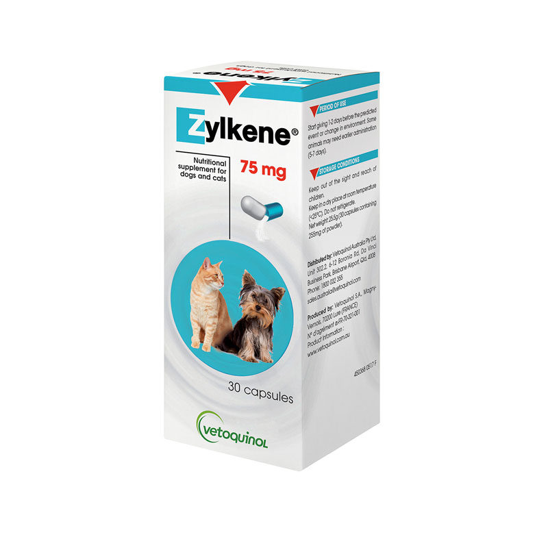 Zylkene 75mg For Small Dogs And Cats - 30 Capsules » Ourimbah Vet Shop